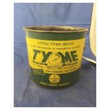 1-Gallon Tyme Metal Bucket