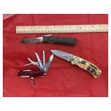 3 - Knives - Swiss Army & Pocket Knives