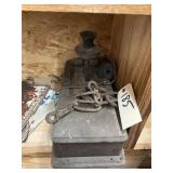 Vintage Wall Phone & Chain
