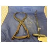 Hay Hook & Ice Tongs