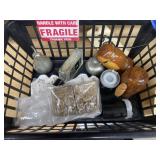 Salt/Peppers in Plastic Basket