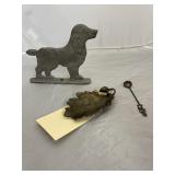 3 Pcs - Tray & Cast Dog