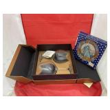 Heinrich Collector Plate & Large Wine Glass Set