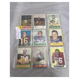 9 - Old Football Cards 60-70 Yr Old