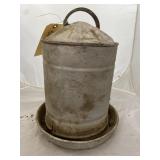 Metal Chicken Waterer