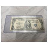 Rare 1935-E Silver Certificate $1 Bill