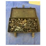 Metal Tool Box w/Bolts