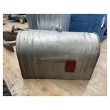Galvanized Metal Mail Box