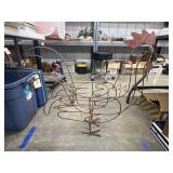 Metal Rooster Planter