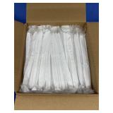 White Plastic Knives - NEW