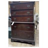5-Drawer Wood Cabinet 32"L x 19"W x 52"H