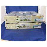 2 Boxes Wide Mouth Kerr Jelly Jars 1/2 Pint