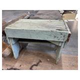 Wooden Bench 21"L x 13"W x 17"H