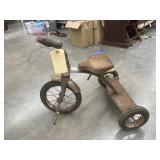 Vintage Metal Tricycle