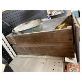 Wood Drawer w/Tins