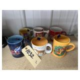 6 - Disney Coffee Mugs
