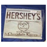 Single Sided Metal Sign Hershey
