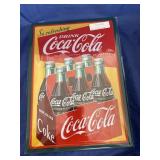 Single Sided Metal Sign Coca Cola