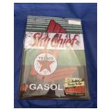 Single Sided Metal Sign Sky Chief Texaco