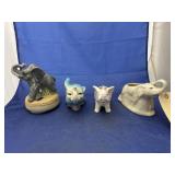 4 Pcs - Elephant Dï¿½cor