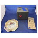 3 Pcs - Mini Fort Knox Coin Bank - Tin