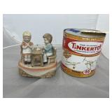 Tinker Toy Construction Set w/Music Box