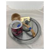 Pewter Tray - Insulated Holiday Cup & More