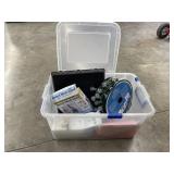 Christmas Lights - K Cup Drawer - Denim Jacket