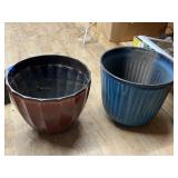 2 - Decorative Flower Pots