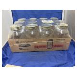 Box of Mason Quart Jars Reg Mouth - NEW