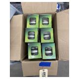 6 Boxes of 4 Ea Wide Mouth 1/2 Pint Jars - NEW
