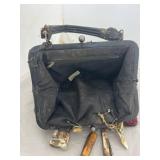 Vintage Purse w/Clutch - Knives - Keys & More