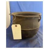 Cast Iron Footed Pot