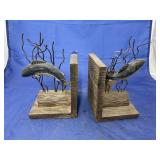Pair Fish Bookends