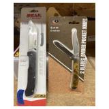 Mossy Oak Pocket Knife & Real Edge Knife NIP