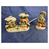 2 - Christmas Figurines