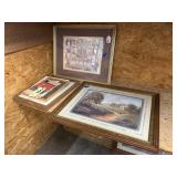 2 Pcs - Framed Wall Art & More