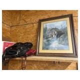Large Framed Wall Art - 3 Bags - Novels