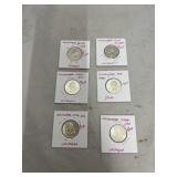 6 - Uncirculated State Quarters