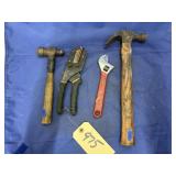 2 Hammers - Wrench - Cutter