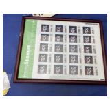 Framed USPS Benji Stamp Collection