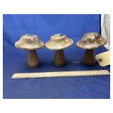 3 Pcs - Decorative Mushrooms