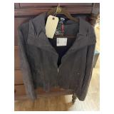 Olsen Suede Ladies Jacket Sz 12