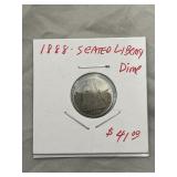 1888 Seated Liberty Dime