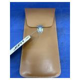Camping Flatware in Leather Case