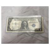 Rare 1935A Silver Certificate $1 Bill