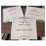 3 Boxes - Shirley Temple Doll Accessories NIB