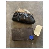 Leather Clutch - Wallet - Keys - Trinket Box