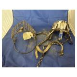 Vintage Antique Dairy Tool & Primitive Muzzle