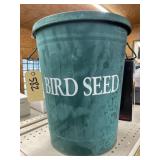 Bird Seed Metal Bucket
